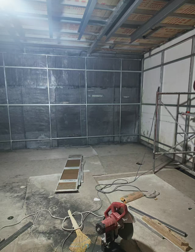潮州SRT室治疗室铅板施工